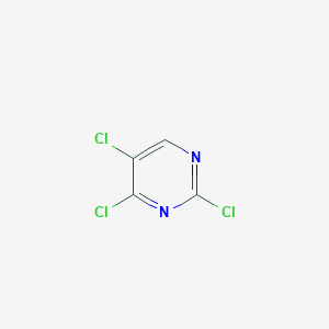 molecular formula C4HCl3N2 B044654 2,4,5-三氯嘧啶 CAS No. 5750-76-5