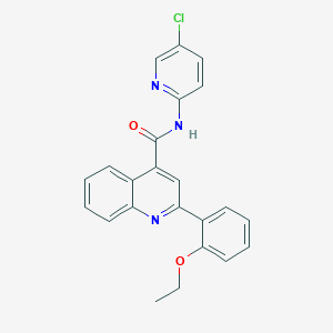 N-(5-chloropyridin-2-yl)-2-(2-ethoxyphenyl)quinoline-4-carboxamide