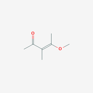 B044666 (E)-4-methoxy-3-methylpent-3-en-2-one CAS No. 119271-94-2