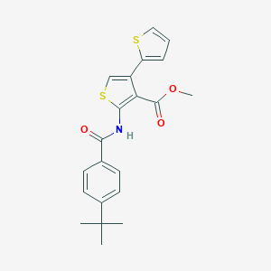 Methyl 2-[(4-tert-butylbenzoyl)amino]-4,2'-bithiophene-3-carboxylate