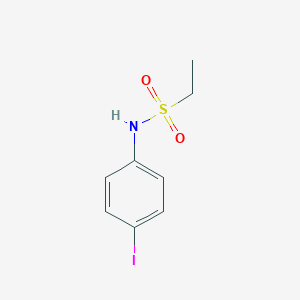 molecular formula C8H10INO2S B446726 N-(4-iodophenyl)ethanesulfonamide CAS No. 61738-45-2