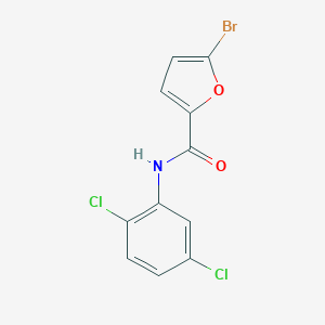 molecular formula C11H6BrCl2NO2 B446728 5-bromo-N-(2,5-dichlorophenyl)furan-2-carboxamide 