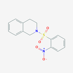 2-(2-nitrophenyl)sulfonyl-3,4-dihydro-1H-isoquinoline