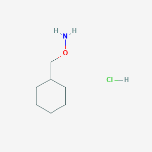molecular formula C7H16ClNO B044678 O-(环己基甲基)羟胺盐酸盐 CAS No. 34955-09-4