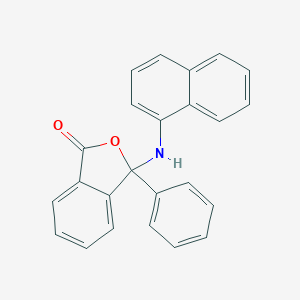 3-(1-Naphthylamino)-3-phenyl-2-benzofuran-1(3H)-one