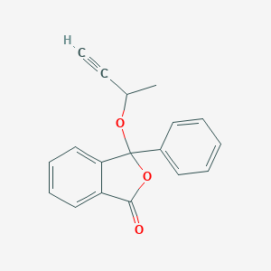 3-But-3-yn-2-yloxy-3-phenyl-2-benzofuran-1-one