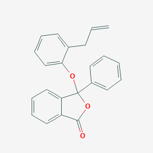 molecular formula C23H18O3 B446807 3-(2-allylphenoxy)-3-phenyl-2-benzofuran-1(3H)-one 