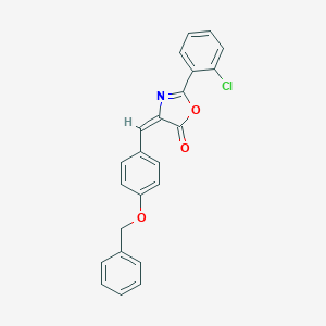 4-[4-(benzyloxy)benzylidene]-2-(2-chlorophenyl)-1,3-oxazol-5(4H)-one