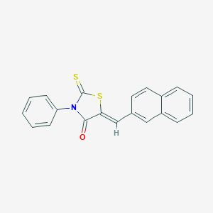 5-(2-Naphthylmethylene)-3-phenyl-2-thioxo-1,3-thiazolidin-4-one