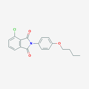 2-(4-butoxyphenyl)-4-chloro-1H-isoindole-1,3(2H)-dione