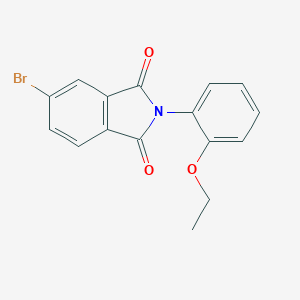 molecular formula C16H12BrNO3 B446892 5-bromo-2-(2-ethoxyphenyl)-1H-isoindole-1,3(2H)-dione 