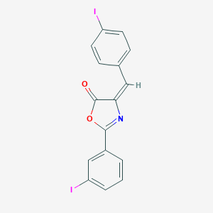 4-(4-iodobenzylidene)-2-(3-iodophenyl)-1,3-oxazol-5(4H)-one