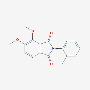 4,5-dimethoxy-2-(2-methylphenyl)-1H-isoindole-1,3(2H)-dione