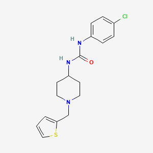 N-(4-CHLOROPHENYL)-N'-[1-(2-THIENYLMETHYL)-4-PIPERIDYL]UREA