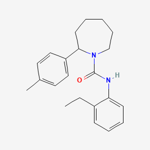 N-(2-ethylphenyl)-2-(4-methylphenyl)azepane-1-carboxamide