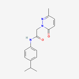 N-(4-isopropylphenyl)-2-(3-methyl-6-oxopyridazin-1(6H)-yl)acetamide