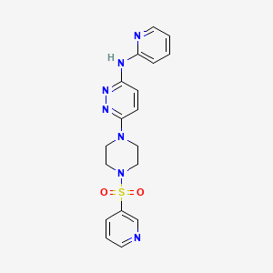 N-2-pyridinyl-6-[4-(3-pyridinylsulfonyl)-1-piperazinyl]-3-pyridazinamine