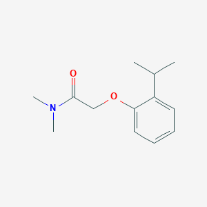 N,N-dimethyl-2-[2-(propan-2-yl)phenoxy]acetamide