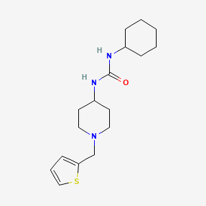 N-CYCLOHEXYL-N'-[1-(2-THIENYLMETHYL)-4-PIPERIDYL]UREA