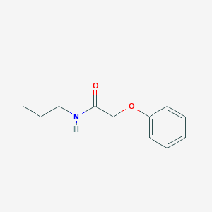 2-(2-tert-butylphenoxy)-N-propylacetamide