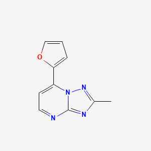 7-(2-furyl)-2-methyl[1,2,4]triazolo[1,5-a]pyrimidine