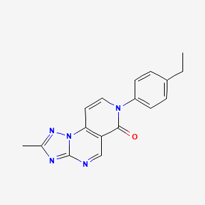 7-(4-ethylphenyl)-2-methylpyrido[3,4-e][1,2,4]triazolo[1,5-a]pyrimidin-6(7H)-one