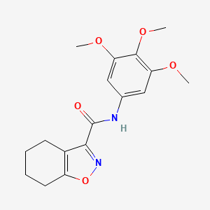 N-(3,4,5-trimethoxyphenyl)-4,5,6,7-tetrahydro-1,2-benzisoxazole-3-carboxamide