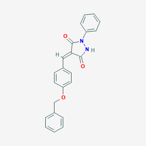 4-[4-(Benzyloxy)benzylidene]-1-phenyl-3,5-pyrazolidinedione