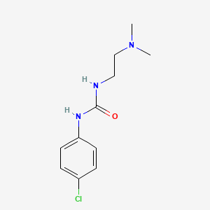 N-(4-chlorophenyl)-N'-[2-(dimethylamino)ethyl]urea