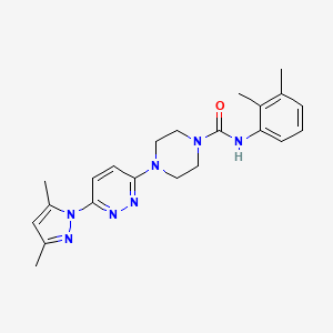 N-(2,3-dimethylphenyl)-4-[6-(3,5-dimethyl-1H-pyrazol-1-yl)-3-pyridazinyl]-1-piperazinecarboxamide