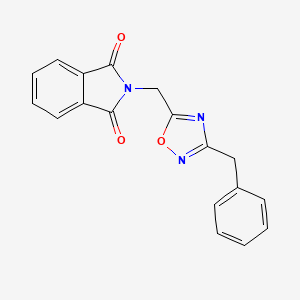 2-[(3-benzyl-1,2,4-oxadiazol-5-yl)methyl]-2,3-dihydro-1H-isoindole-1,3-dione