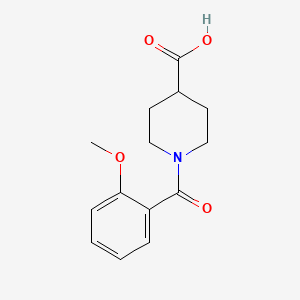 1-(2-Methoxybenzoyl)piperidine-4-carboxylic acid