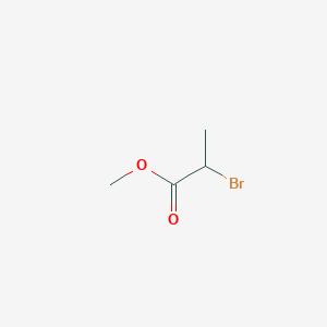 molecular formula C4H7BrO2 B044725 2-溴丙酸甲酯 CAS No. 5445-17-0