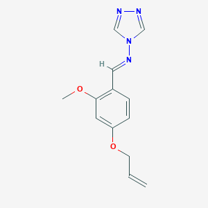 N-[4-(allyloxy)-2-methoxybenzylidene]-N-(4H-1,2,4-triazol-4-yl)amine