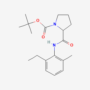 tert-butyl 2-{[(2-ethyl-6-methylphenyl)amino]carbonyl}-1-pyrrolidinecarboxylate