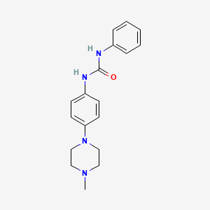 1-[4-(4-Methylpiperazin-1-yl)phenyl]-3-phenylurea