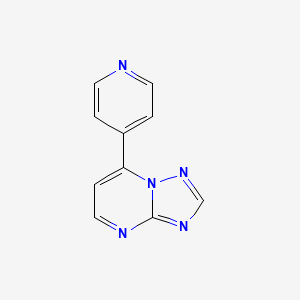 4-([1,2,4]Triazolo[1,5-a]pyrimidin-7-yl)pyridine