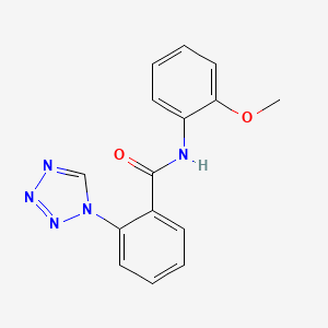 N-(2-methoxyphenyl)-2-(1H-tetrazol-1-yl)benzamide