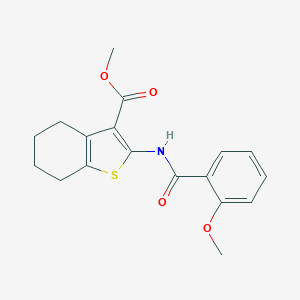 Methyl 2-[(2-methoxybenzoyl)amino]-4,5,6,7-tetrahydro-1-benzothiophene-3-carboxylate