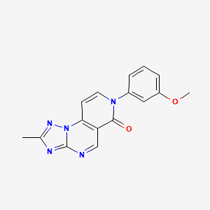 7-(3-methoxyphenyl)-2-methylpyrido[3,4-e][1,2,4]triazolo[1,5-a]pyrimidin-6(7H)-one