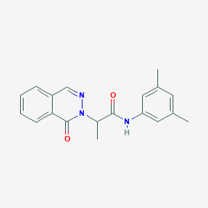 N-(3,5-dimethylphenyl)-2-(1-oxo-2(1H)-phthalazinyl)propanamide