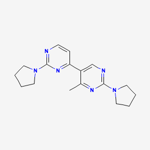 4'-Methyl-2,2'-dipyrrolidin-1-yl-4,5'-bipyrimidine