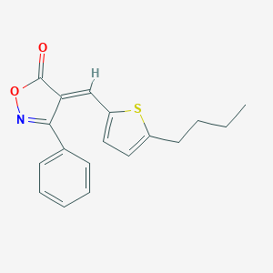 4-(5-Butyl-thiophen-2-ylmethylene)-3-phenyl-4H-isoxazol-5-one