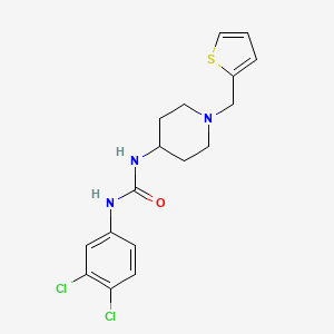 N-(3,4-DICHLOROPHENYL)-N'-[1-(2-THIENYLMETHYL)-4-PIPERIDYL]UREA