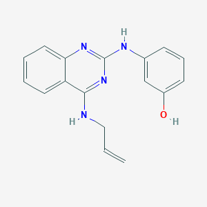 3-{[4-(allylamino)-2-quinazolinyl]amino}phenol