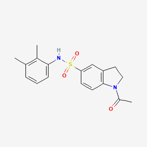 1-acetyl-N-(2,3-dimethylphenyl)-2,3-dihydro-1H-indole-5-sulfonamide