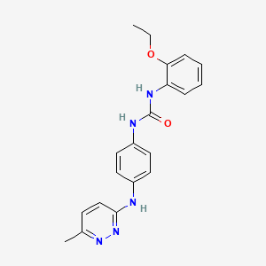 N-(2-ethoxyphenyl)-N'-{4-[(6-methyl-3-pyridazinyl)amino]phenyl}urea