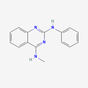 N4-Methyl-N2-phenylquinazoline-2,4-diamine