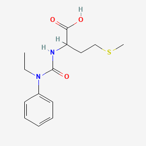 N-{[ethyl(phenyl)amino]carbonyl}methionine