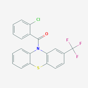 10-(2-chlorobenzoyl)-2-(trifluoromethyl)-10H-phenothiazine